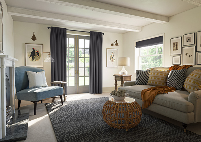 Carina, Blackberry - Made to Measure Curtains - Image 8